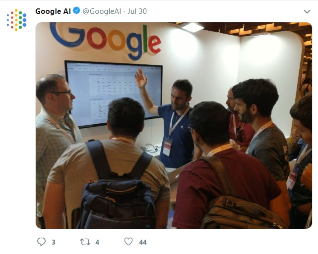 Google AI algorithms