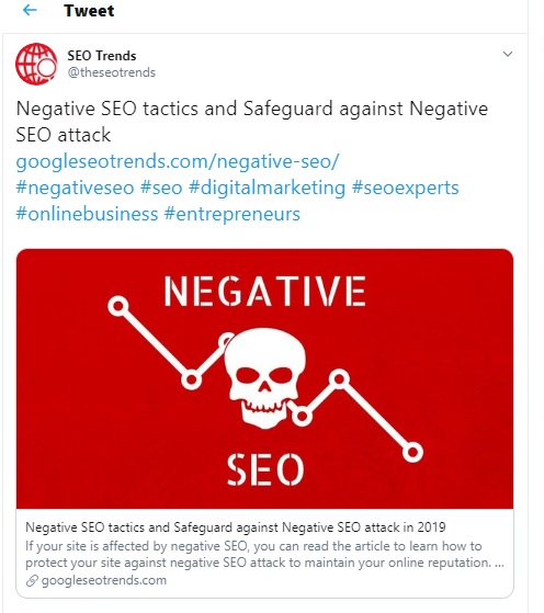 Using SEO tools can get you penalized from Google